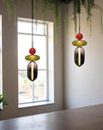 Artistic Glass Pendant Lamp