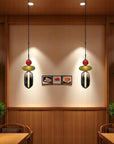 Artistic Glass Pendant Lamp