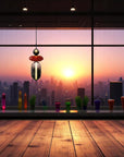 Artistic Glass Pendant Lamp