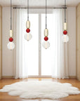 Jewel-Shaped Pendant Lamp
