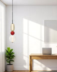Jewel-Shaped Pendant Lamp