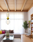 Jewel-Shaped Pendant Lamp
