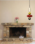 Stacked Glass Pendant Lamp