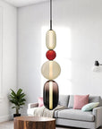 Beaded Glass Pendant Lamp