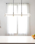 Elongated Cylinder Pendant Lamp