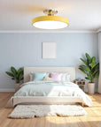 Scandinavian-Japandi Flush Ceiling Lamp