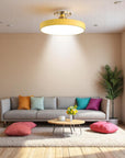 Scandinavian-Japandi Flush Ceiling Lamp