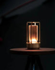 Aluminum & Crystal Wireless Table Lamp