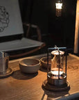 Aluminum & Crystal Wireless Table Lamp