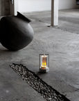 Aluminum & Crystal Wireless Table Lamp