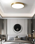 Golden Circle Ceiling Lamp