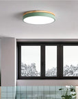 Wood Accent Ceiling Lamp