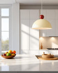 Dome-Shaped Pendant Lamp