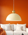 Dome-Shaped Pendant Lamp