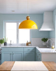 Dome-Shaped Pendant Lamp