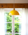 Dome-Shaped Pendant Lamp