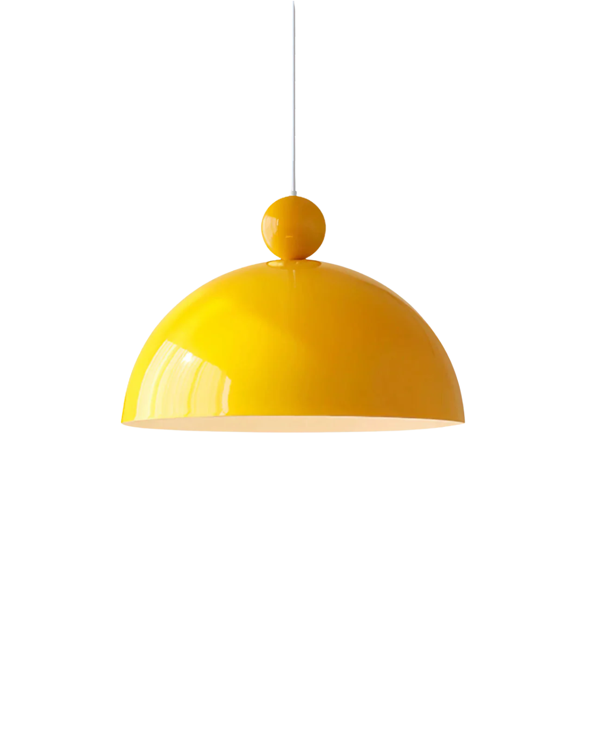 Dome-Shaped Pendant Lamp