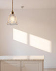 Floral Curved Pendant Lamp