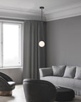 Opaline Glass Pendant Lamp