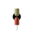 Nº 34 Vert Olive et Rouge Grenat