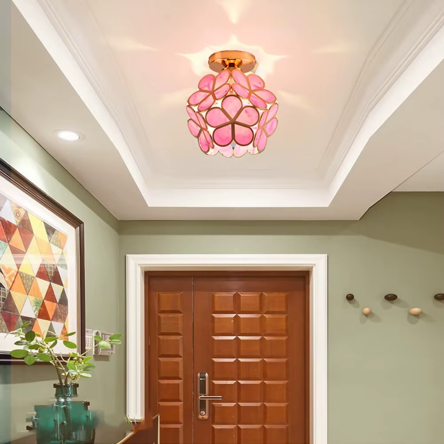 Glass Ceiling Lamp